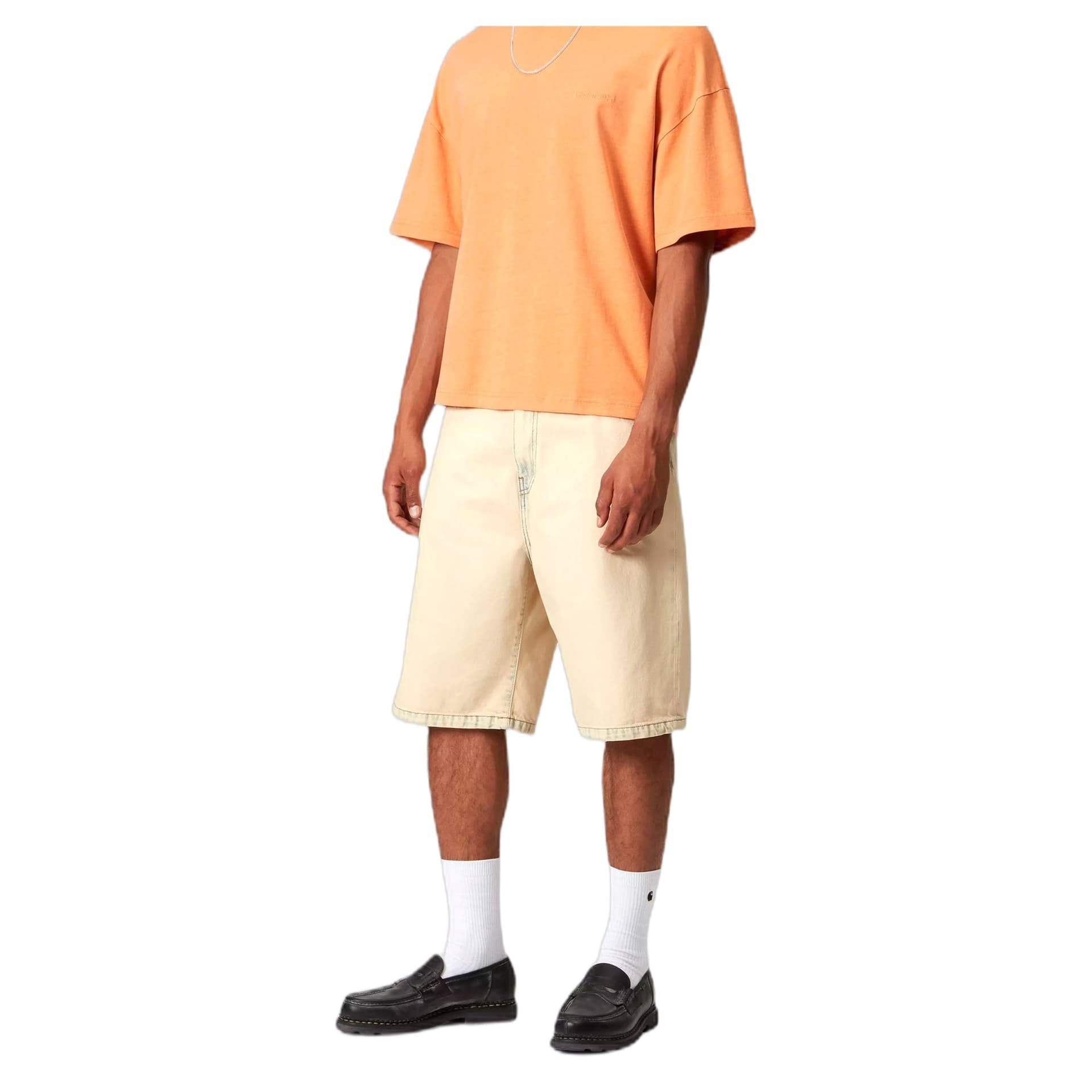 CARHARTT WIP carhartt wip landon short - blue sand bleached - 4