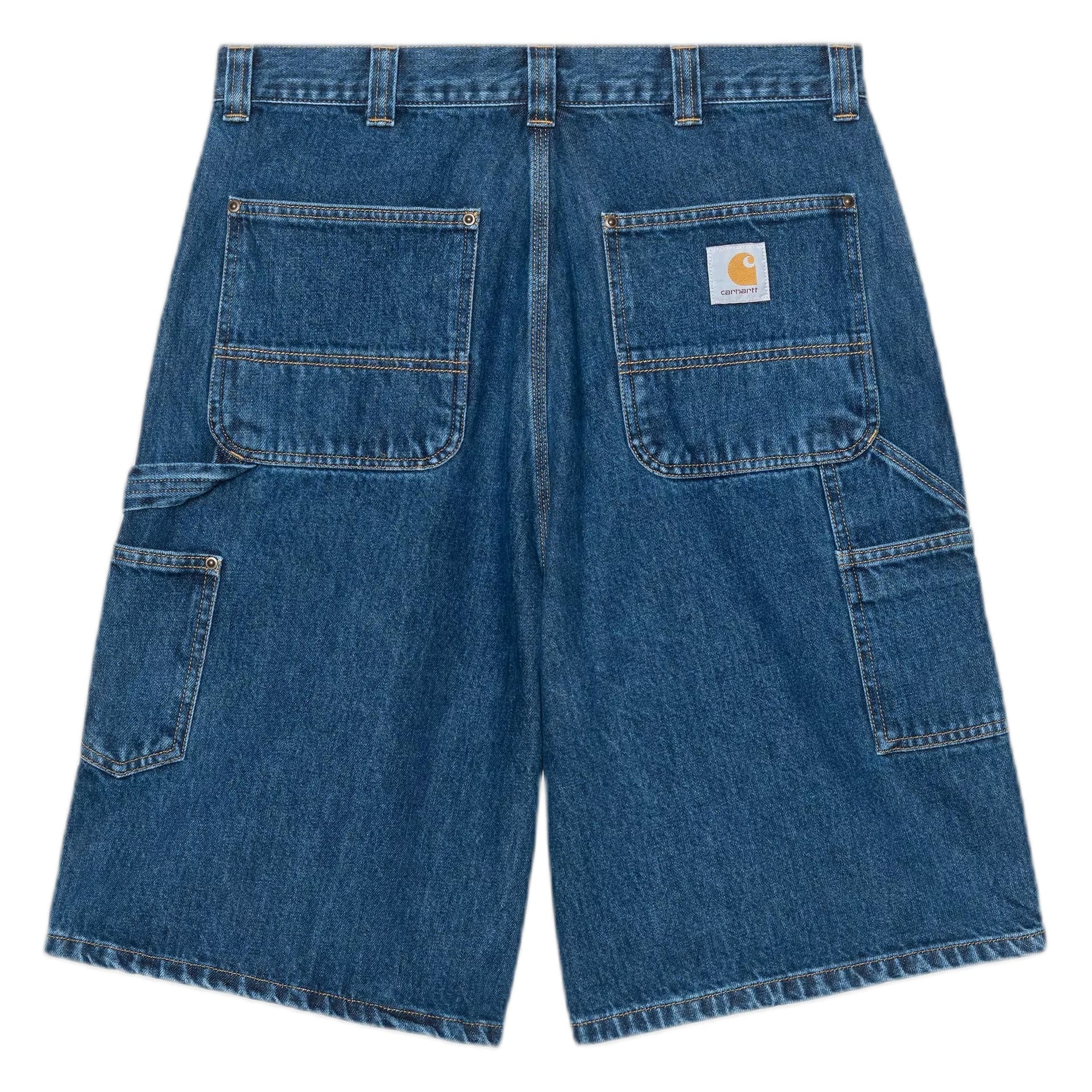 CARHARTT WIP bermuda carhartt wip og double knee short - blue stone washed - 3
