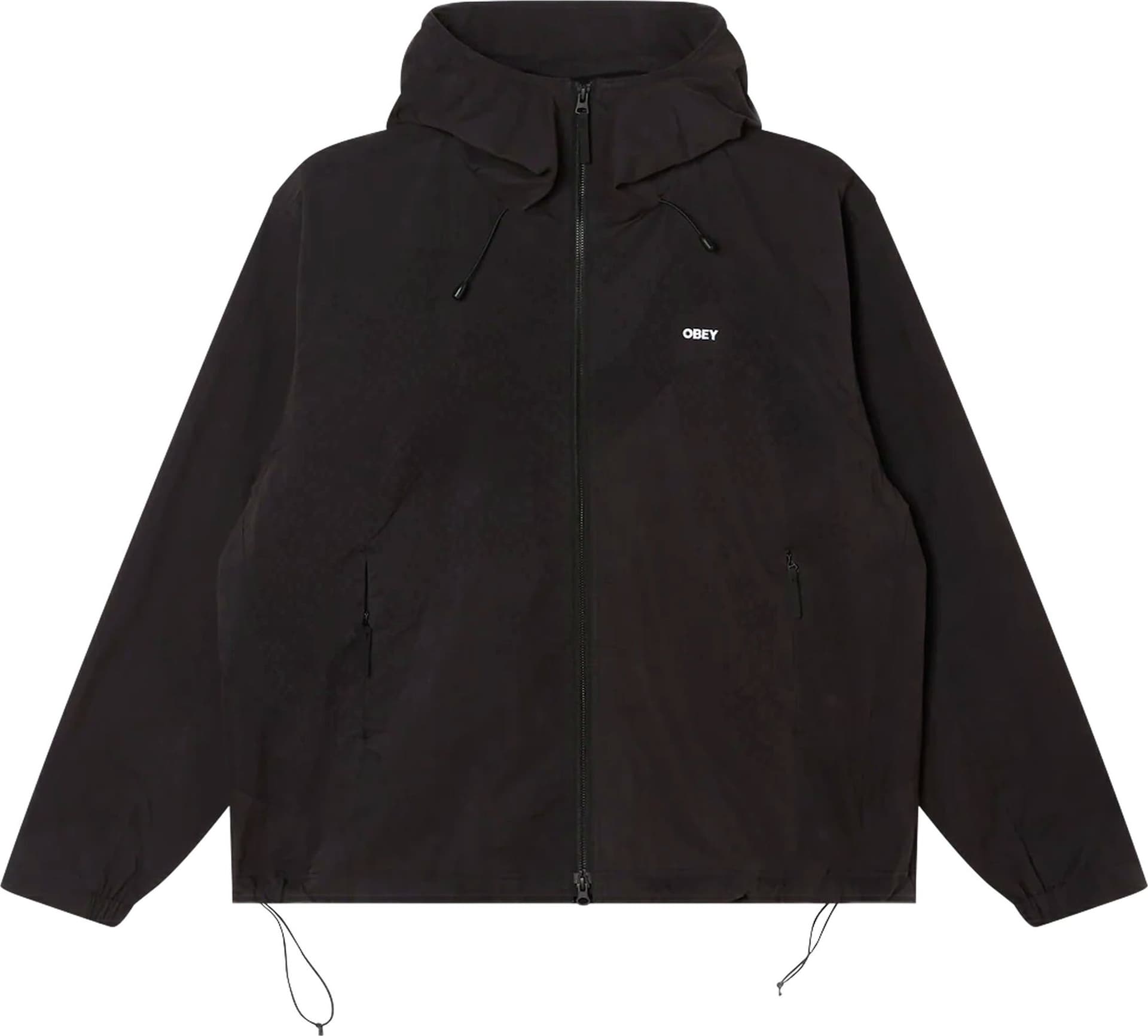 OBEY giacca obey sota shell jacket - black - 5