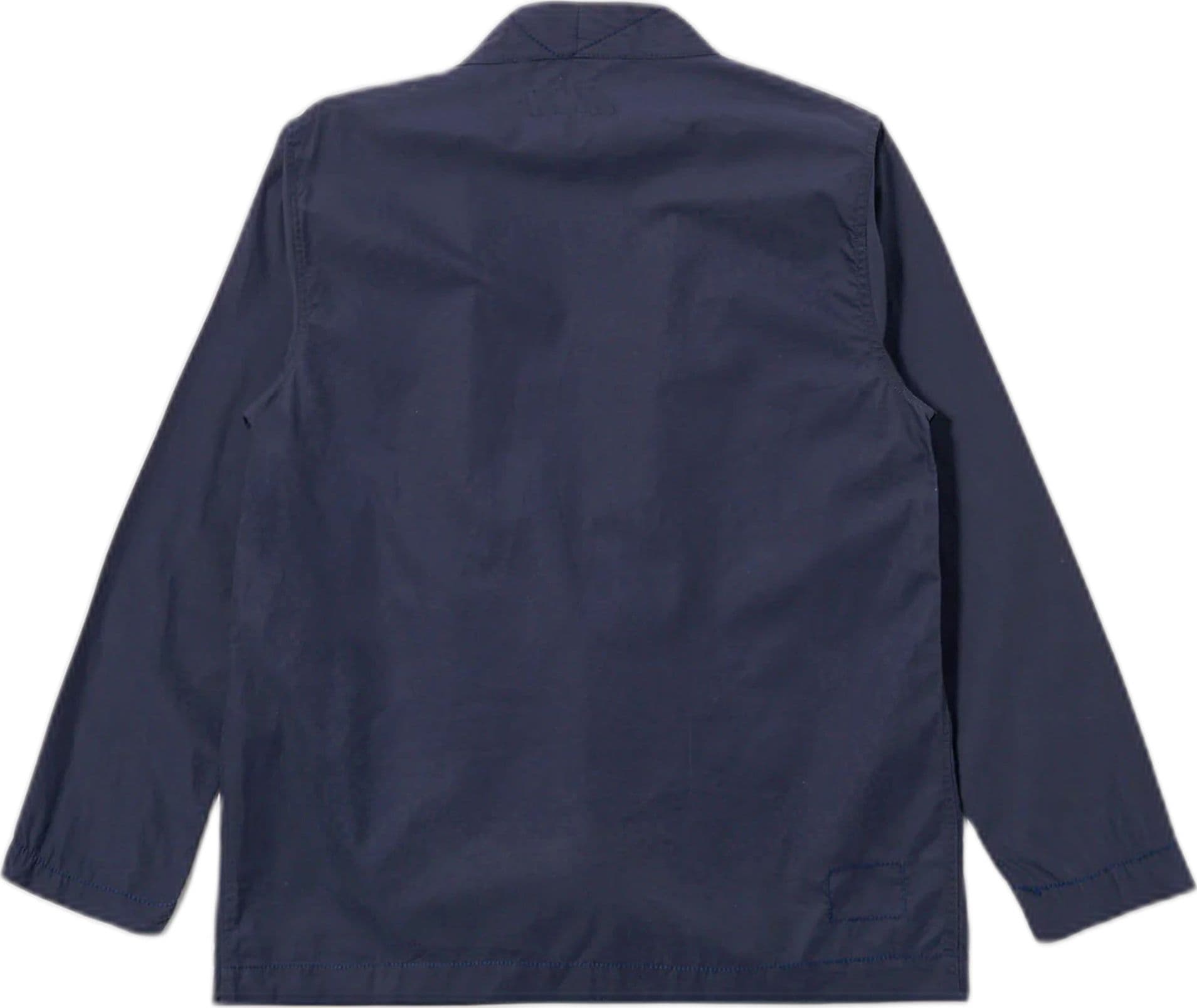 UNIVERSAL WORKS giacca universal works osaka work jacket peached poplin - navy - 4