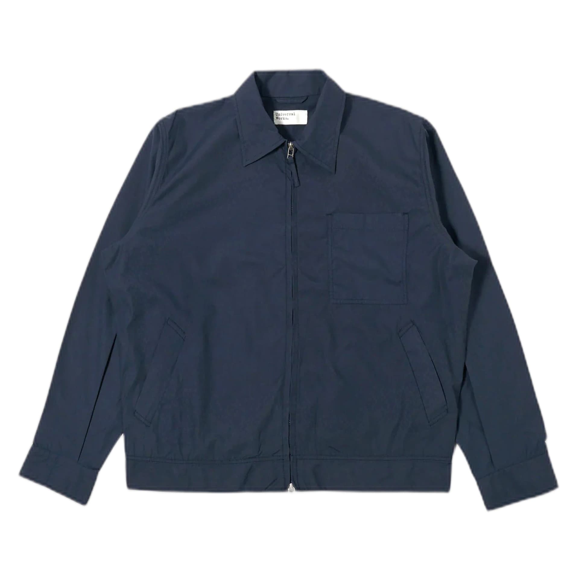 UNIVERSAL WORKS giacca universal works rose bowl jacket recycled poly tech - navy - 6