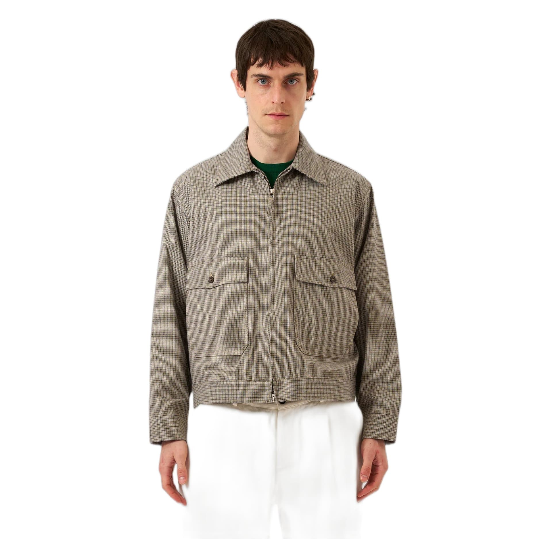 UNIVERSAL WORKS giacca universal works s130 jacket lucas cotton mix - multi - 3
