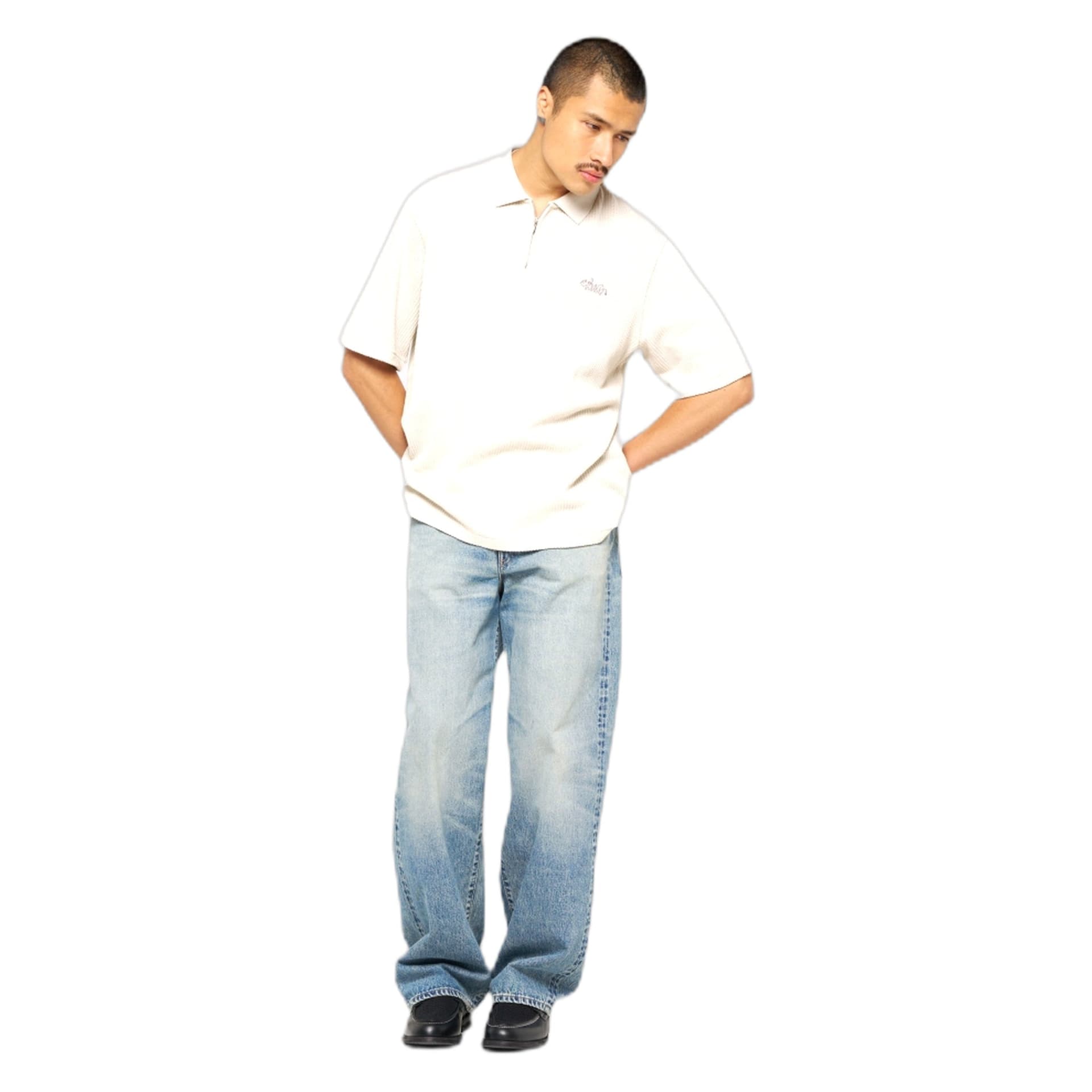 EDWIN polo edwin rick polo - glacier gray - 3