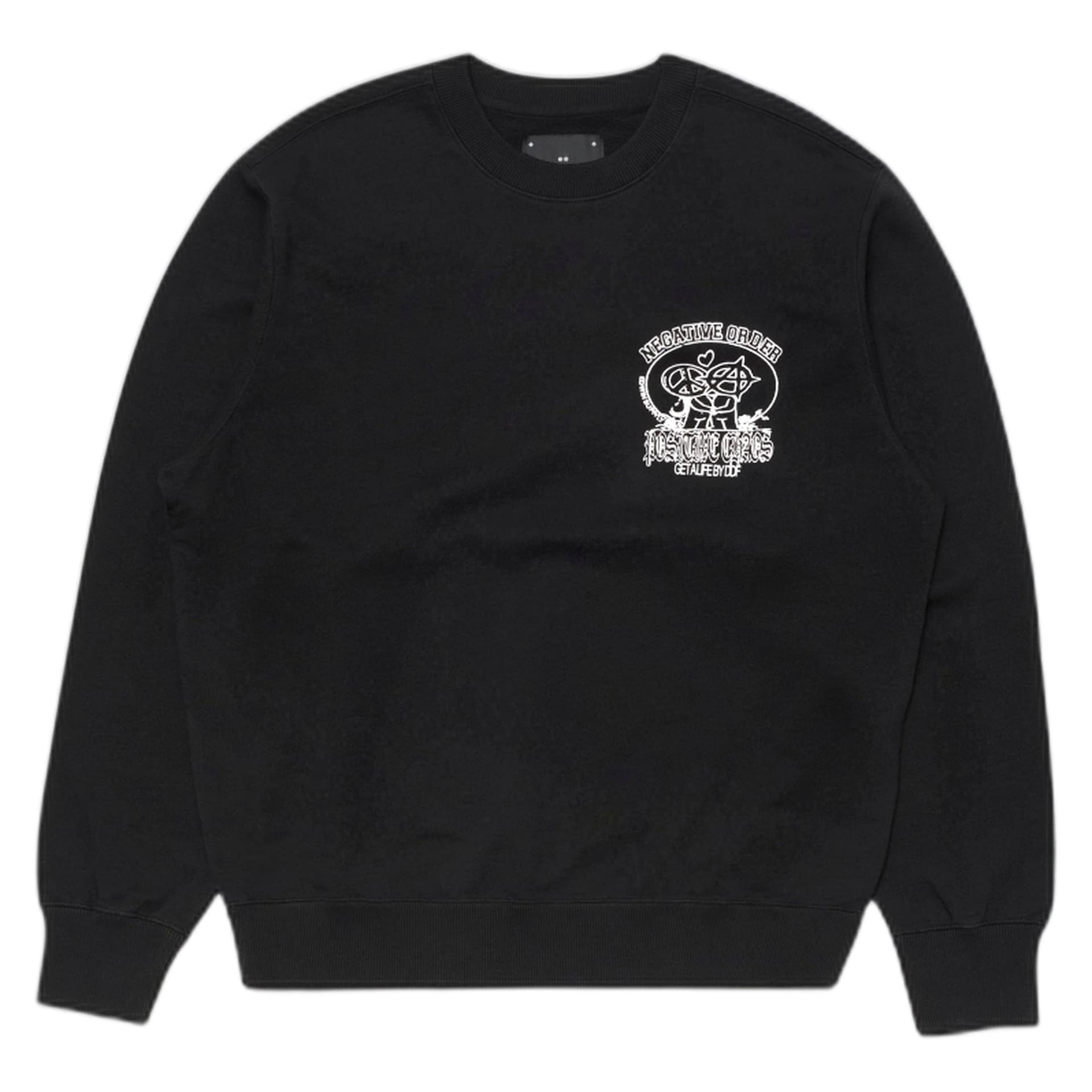 EDWIN felpa edwin positive chaos sweat - black - 5