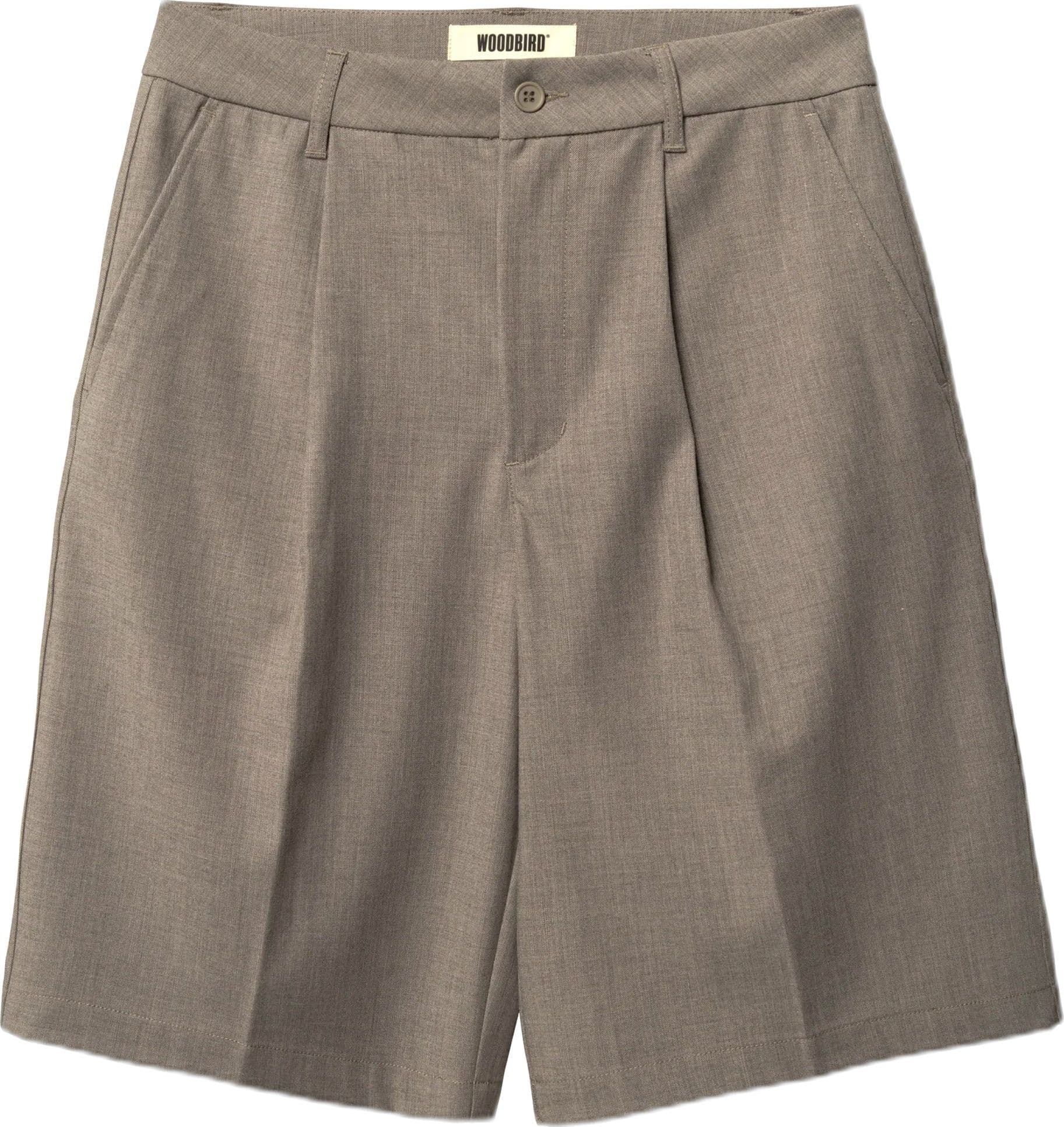 WOODBIRD bermuda woodbird wbbin guan shorts - sand melange - 6