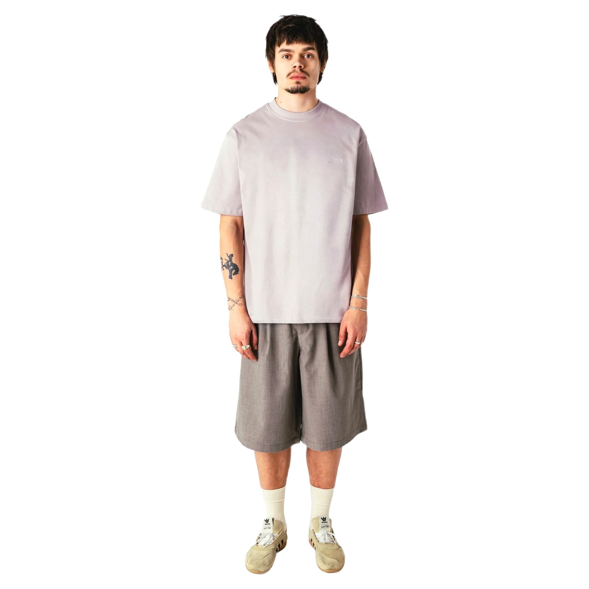 WOODBIRD bermuda woodbird wbbin guan shorts - sand melange - 3