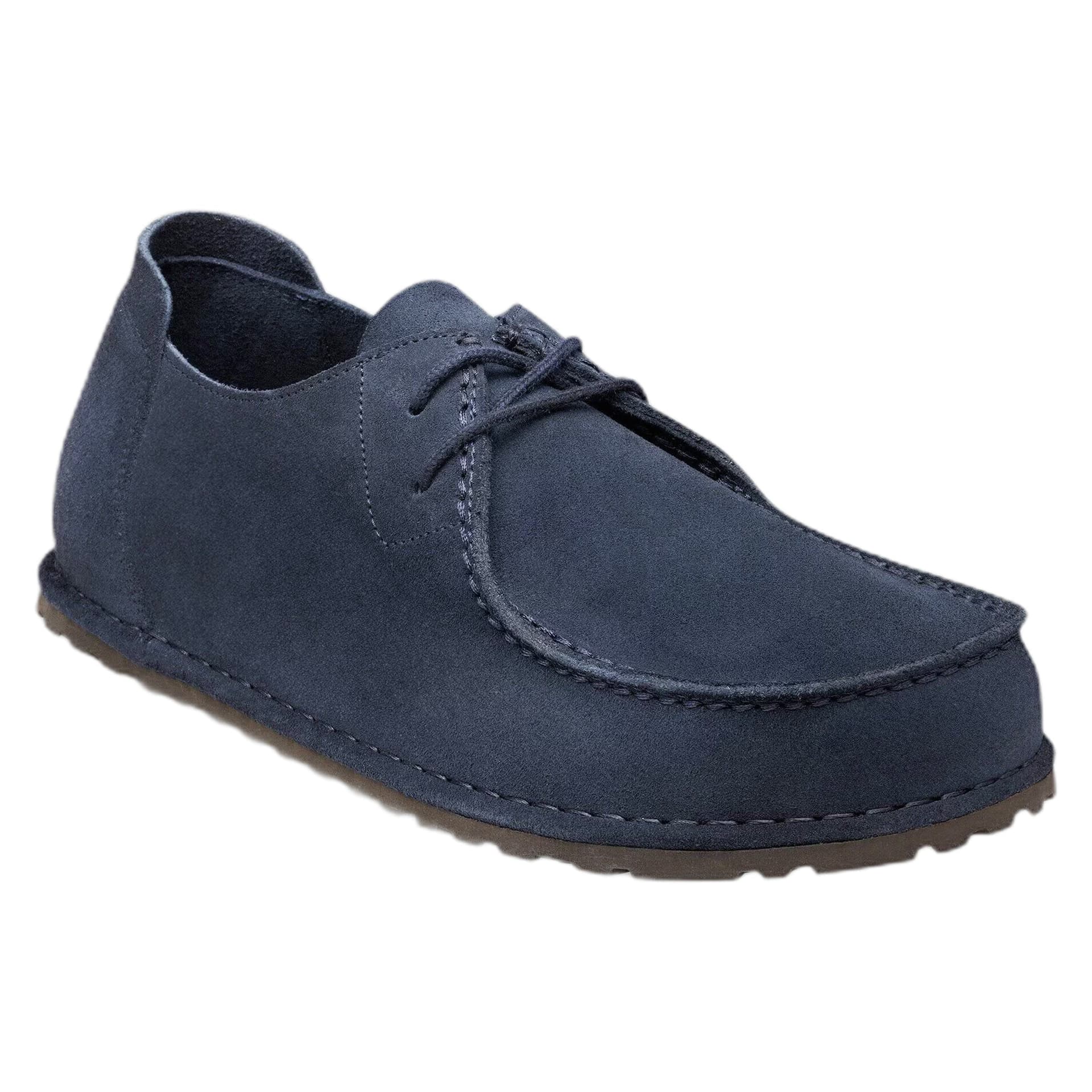 BIRKENSTOCK scarpe birkenstock utti lace suede leather - new navy - 8