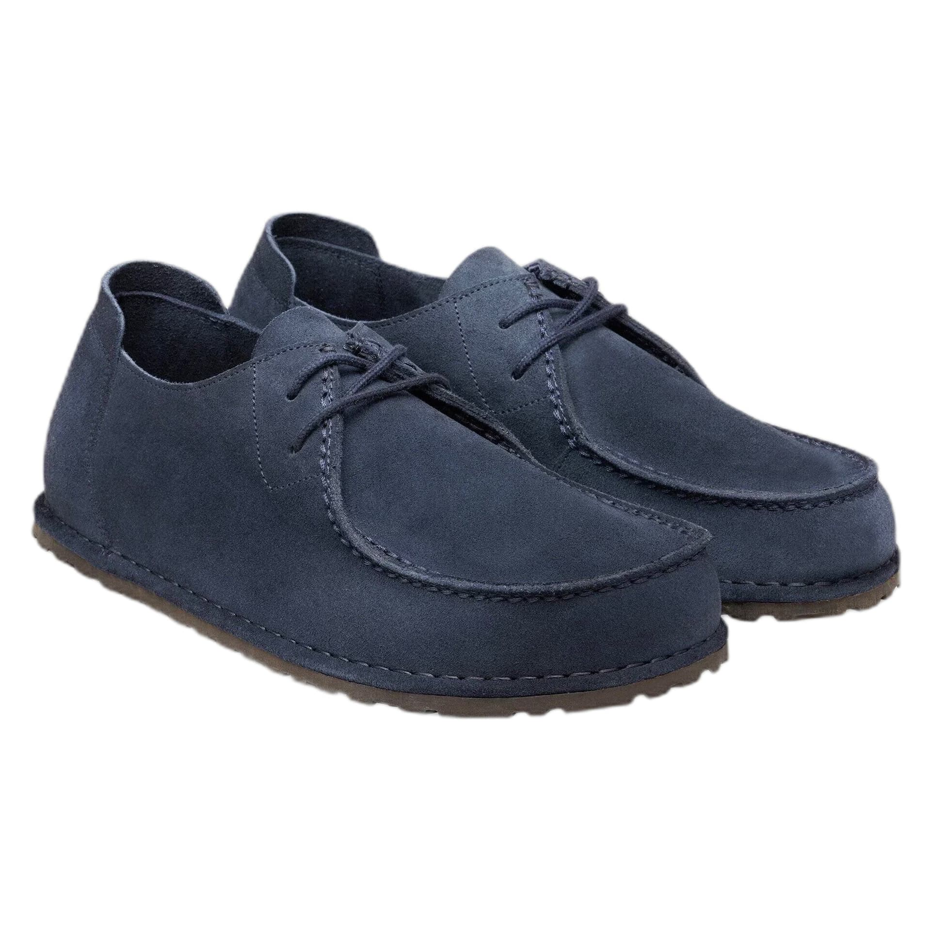 BIRKENSTOCK scarpe birkenstock utti lace suede leather - new navy - 5