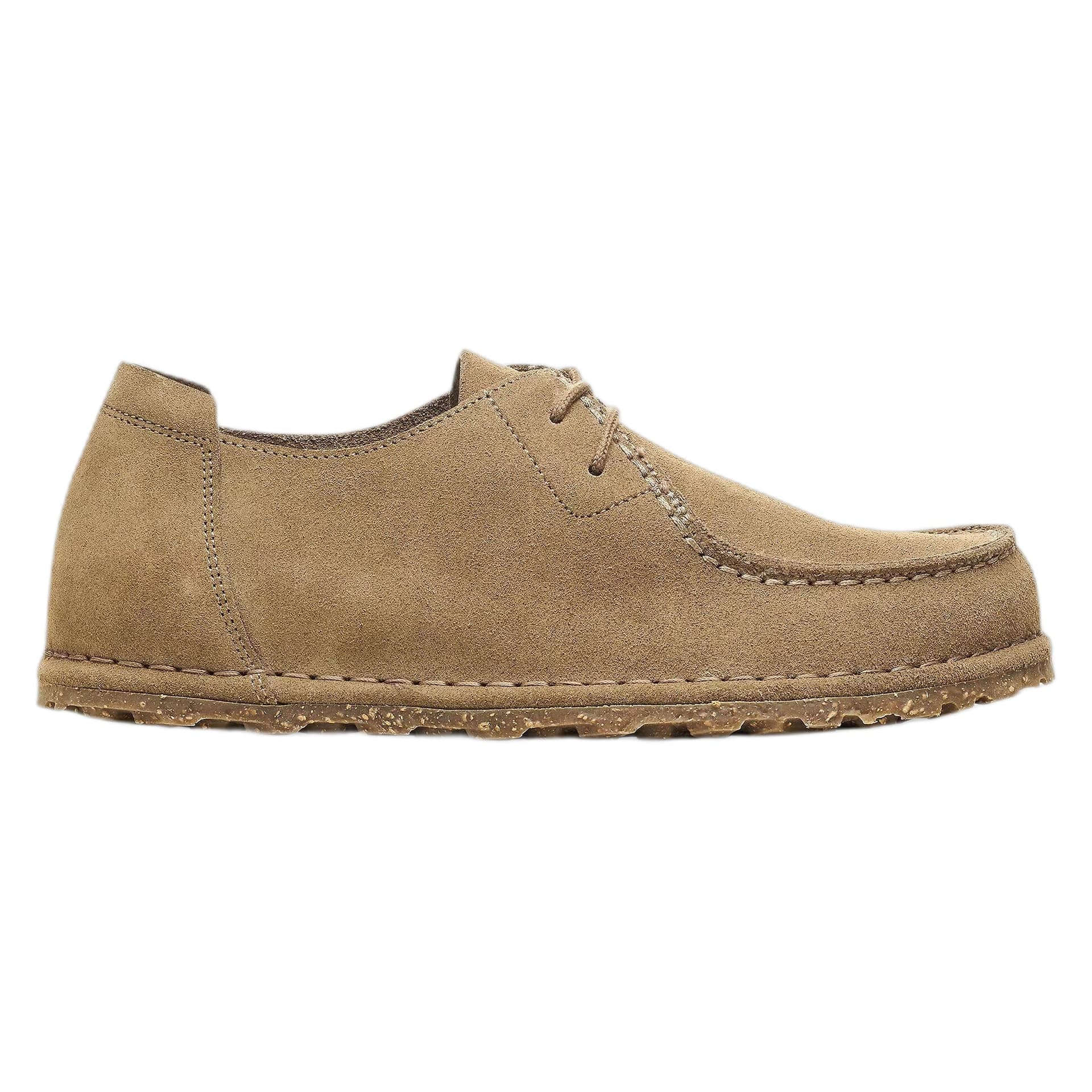 BIRKENSTOCK scarpe birkenstock utti lace suede leather - gray taupe - 3