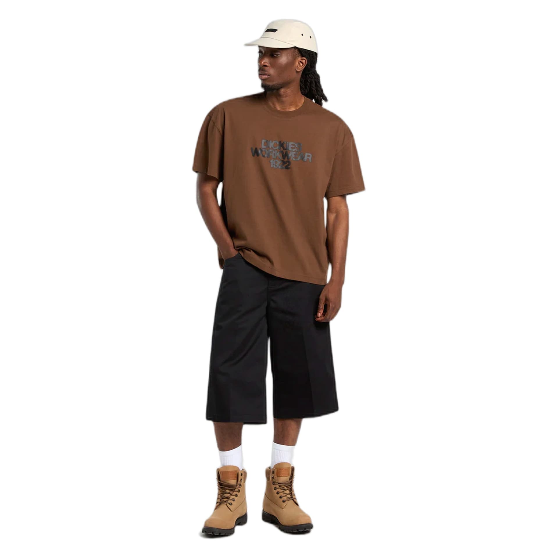 DICKIES bermuda dickies union 17 inch twill short - black - 2