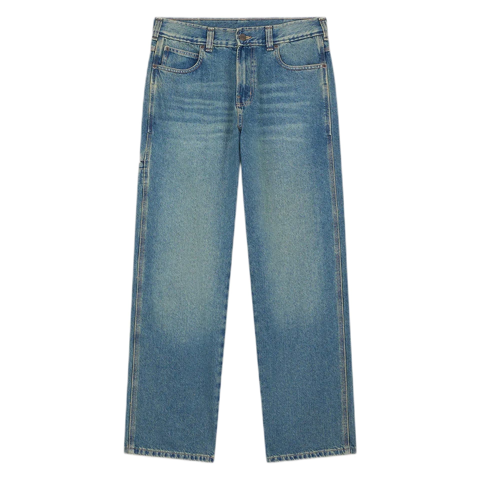 DICKIES jeans dickies 958 baggy taper work jeans - khaki - 2