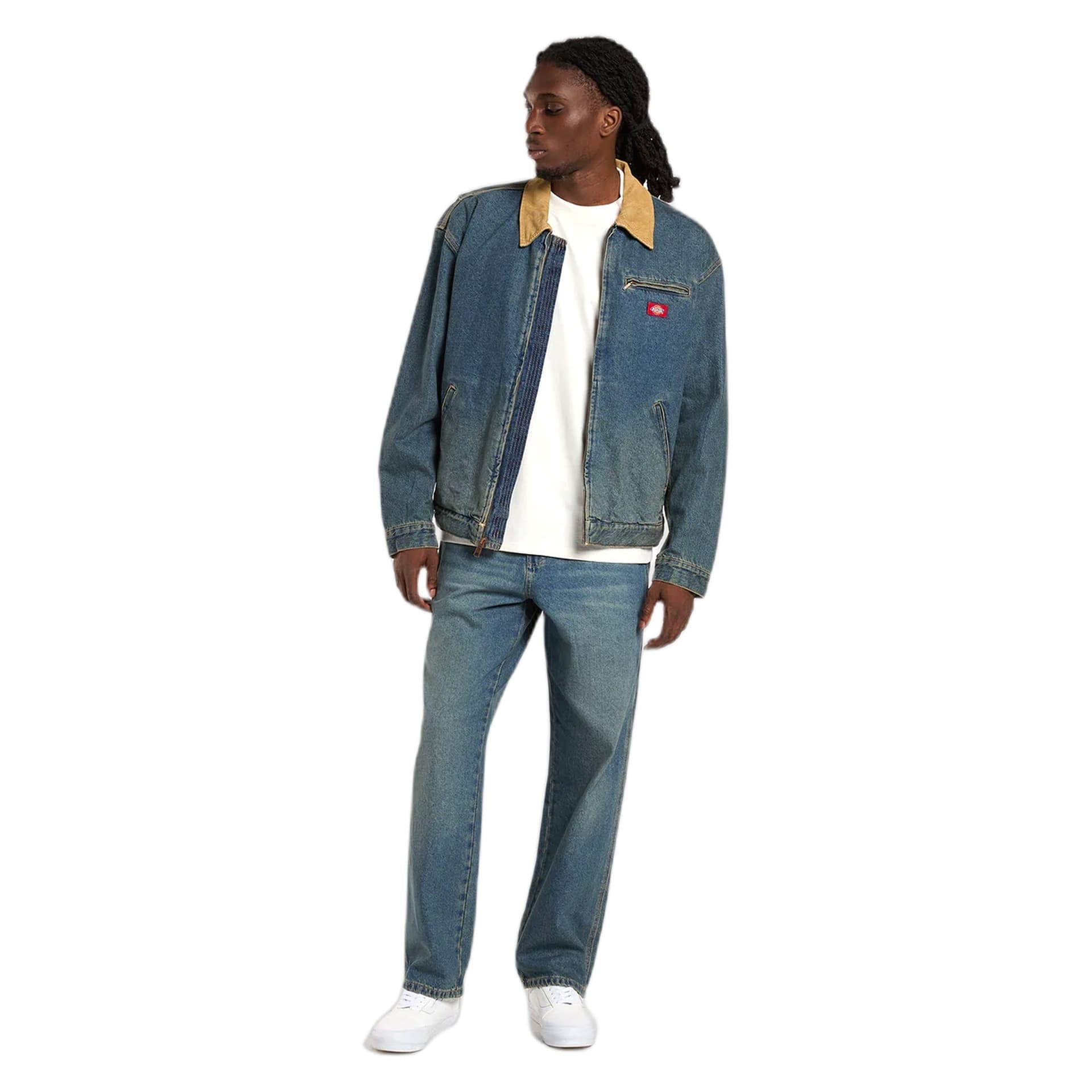 DICKIES jeans dickies 958 baggy taper work jeans - khaki - 5