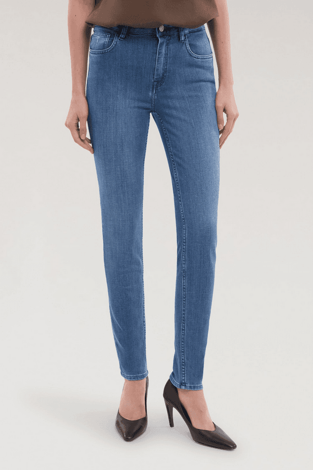 TRUSSARDI jeans skinny donna blue - 2