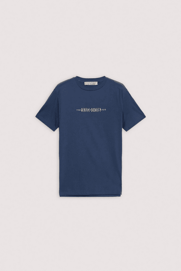 TRUSSARDI t-shirt uomo blue navy - 6