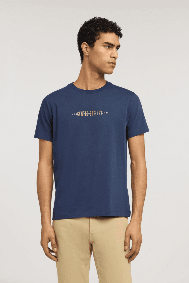 TRUSSARDI t-shirt uomo blue navy - 2
