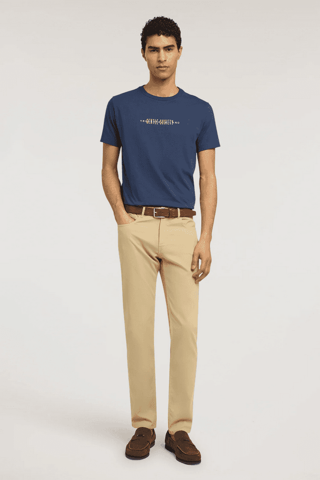 TRUSSARDI t-shirt uomo blue navy - 5