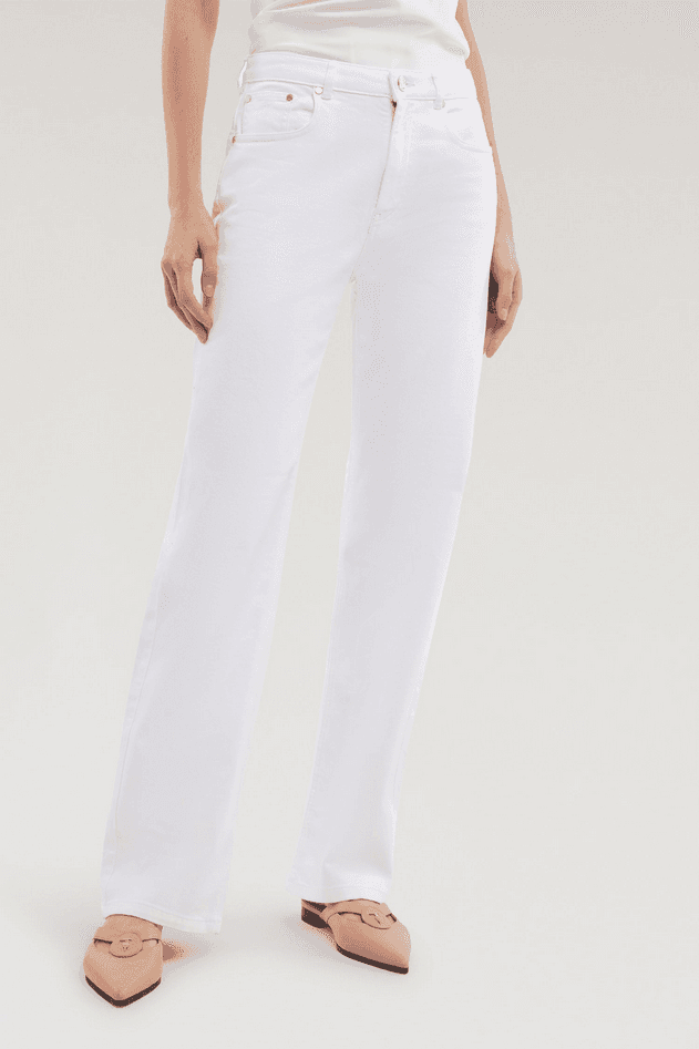 TRUSSARDI jeans donna bianco - 2