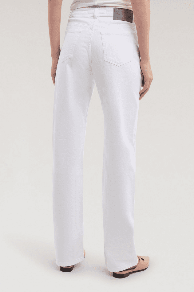 TRUSSARDI jeans donna bianco - 4