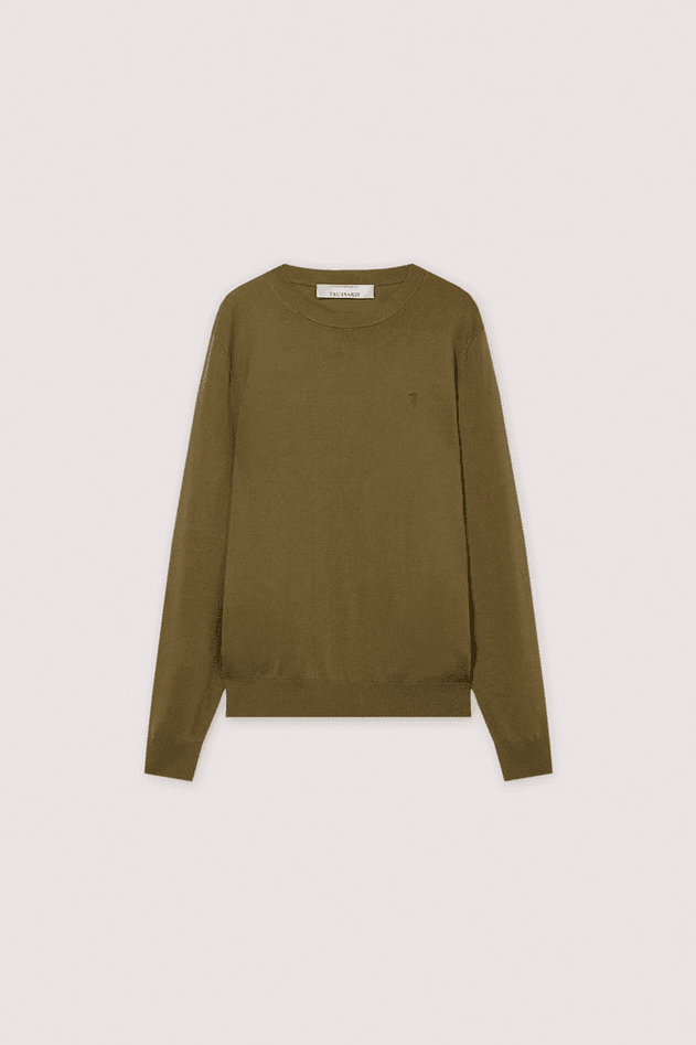 TRUSSARDI maglia uomo dark green - 6