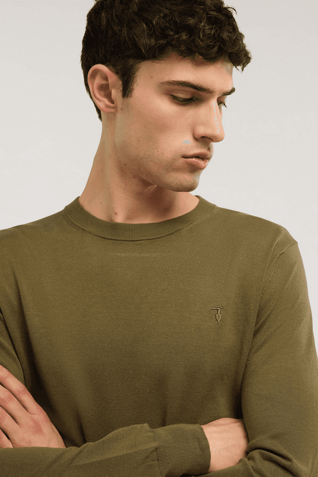 TRUSSARDI maglia uomo dark green - 3