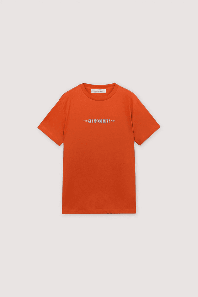 TRUSSARDI t-shirt uomo rosso - 5