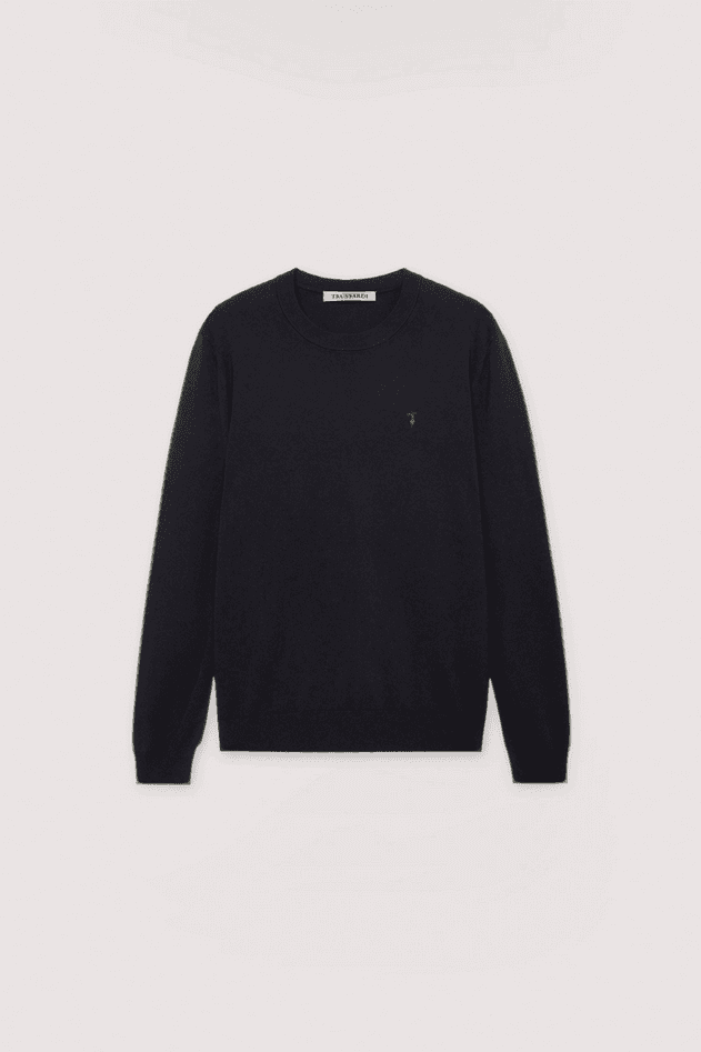 TRUSSARDI maglia uomo blu navy - 6
