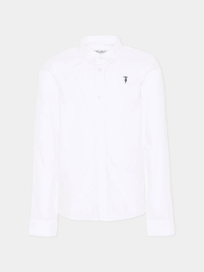 TRUSSARDI camicia bambino bianco - 3
