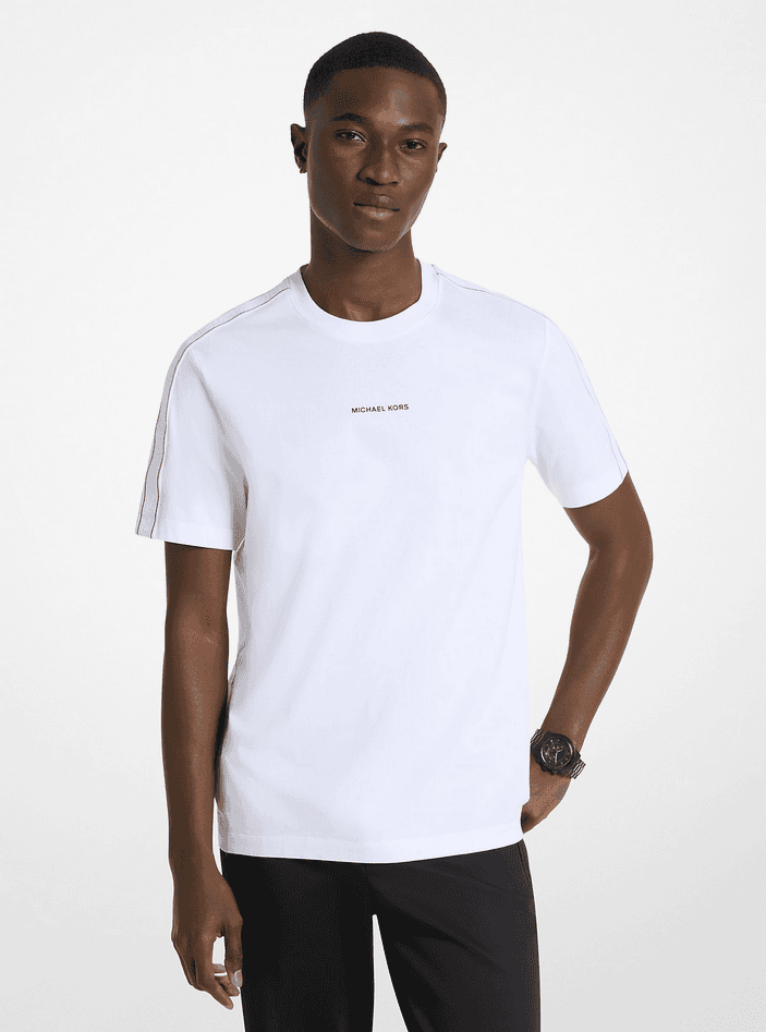 MICHAEL KORS t-shirt uomo bianco - 3