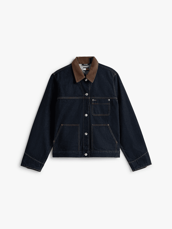 Tommy Hilfiger giubbino donna denim dark - 7