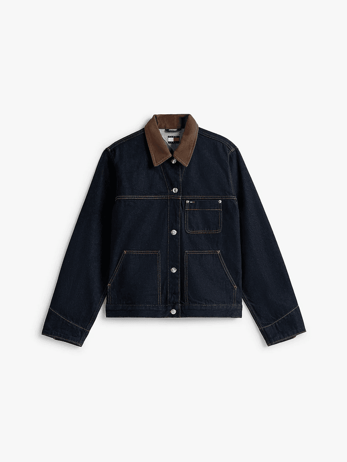 Tommy Hilfiger giubbino donna denim dark - 7