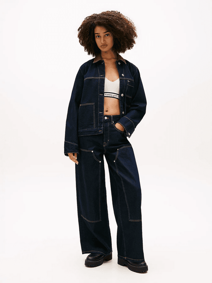 Tommy Hilfiger giubbino donna denim dark - 2