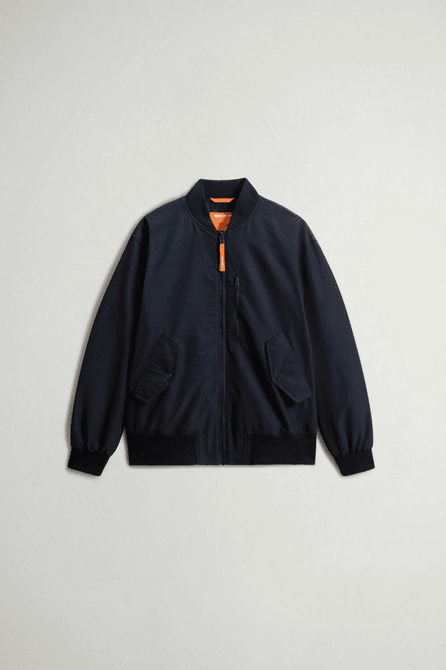Woolrich giubbino bomber bambino blue - 5