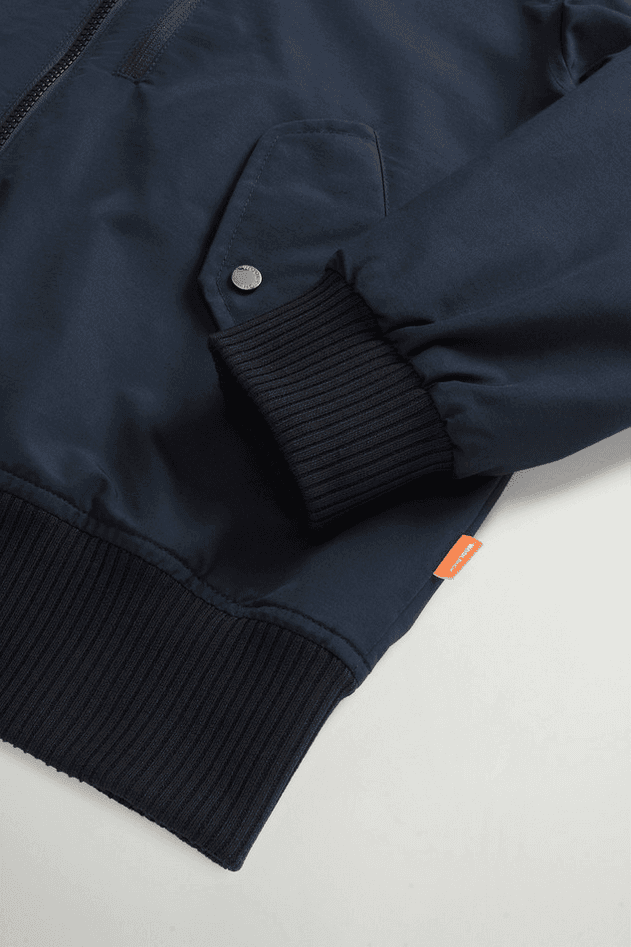 Woolrich giubbino bomber bambino blue - 3