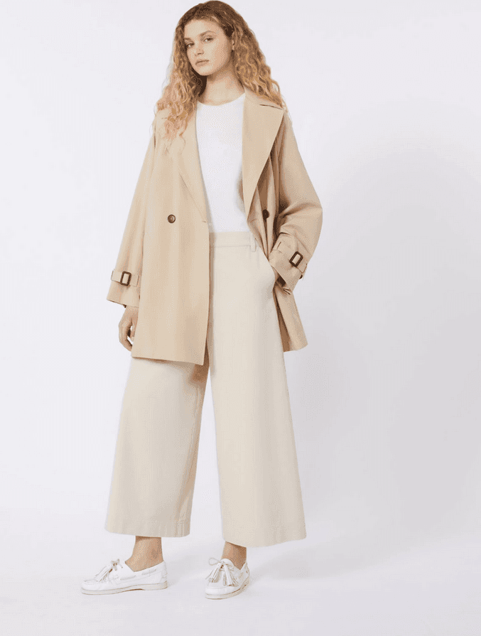 MAX MARA trench corto donna beige - 3