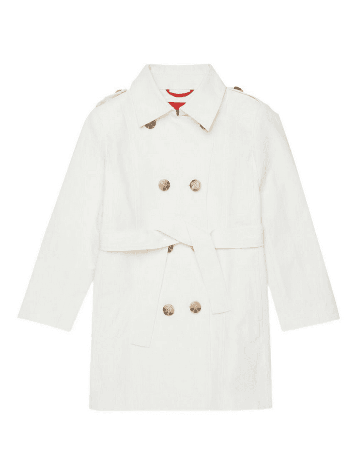 MAX&amp;CO KIDS trench bambina bianco - 5