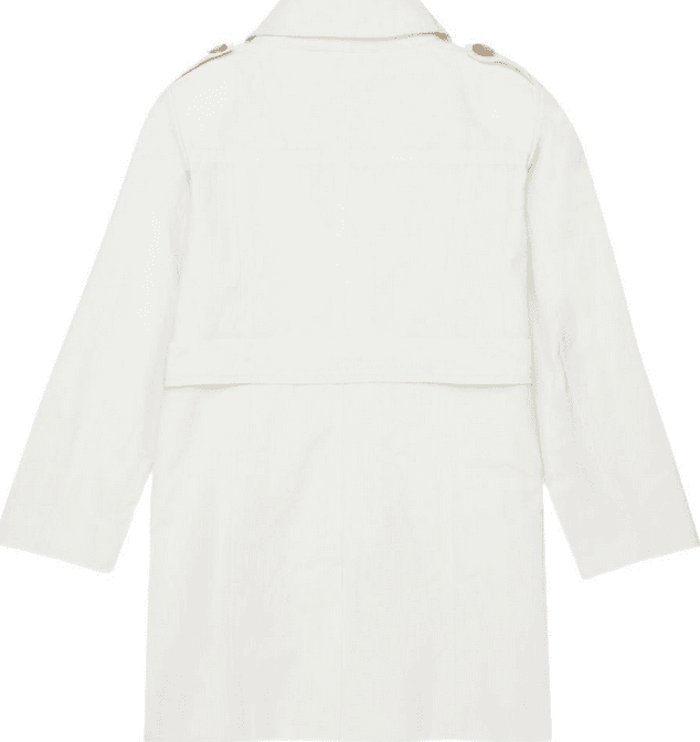 MAX&amp;CO KIDS trench bambina bianco - 4