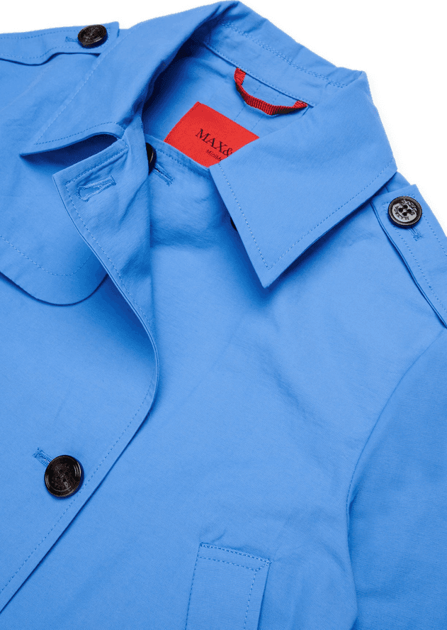 MAX&amp;CO KIDS trench corto bambina bluette - 2