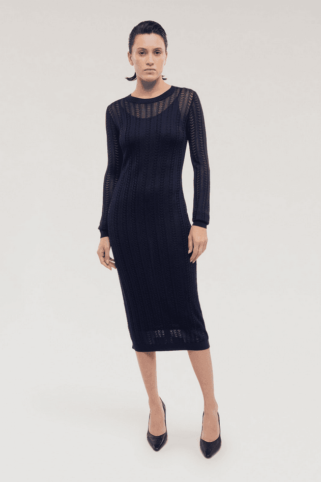 TRUSSARDI abito donna blue - 2