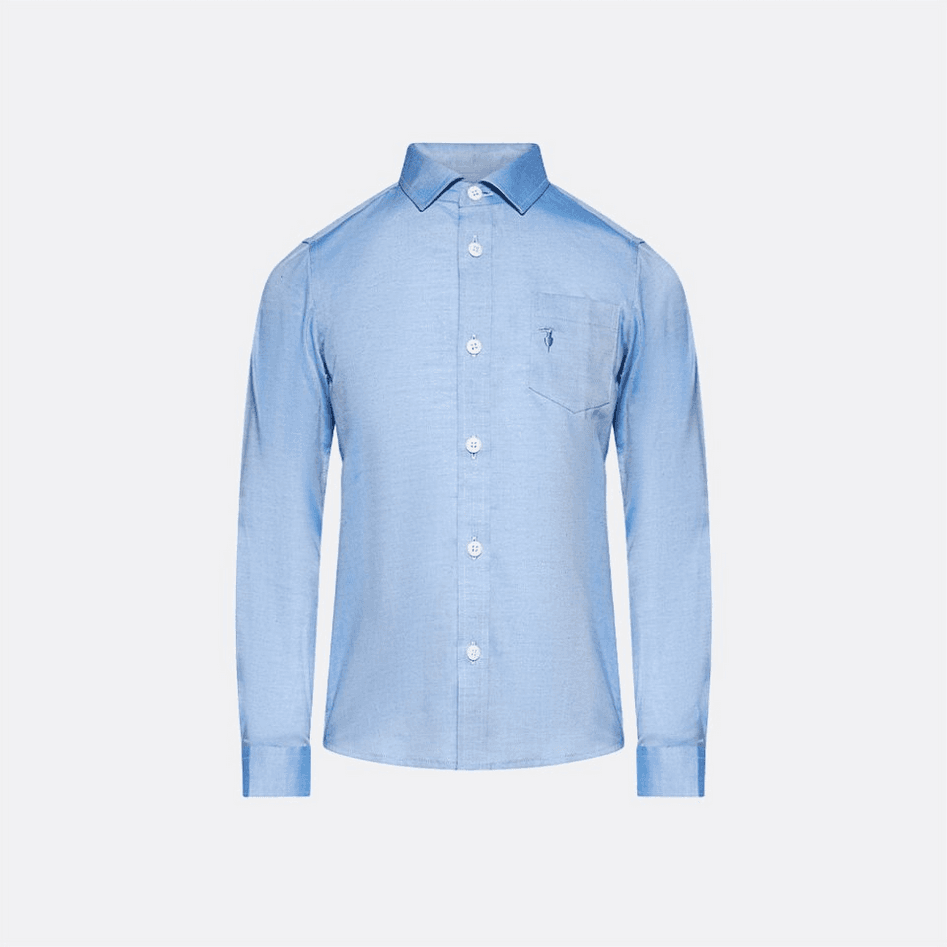 TRUSSARDI camicia bambino blue - 3