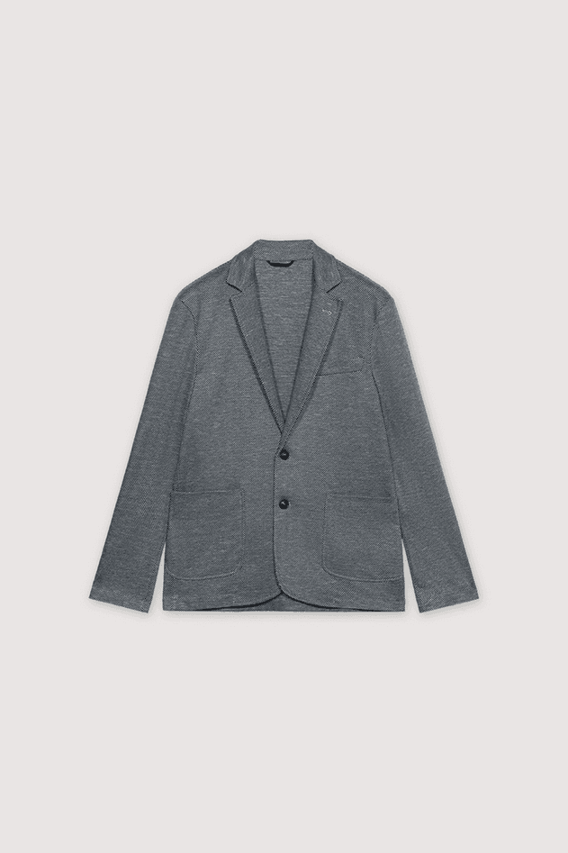 TRUSSARDI giacca uomo bianco-blue - 6