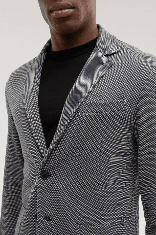 TRUSSARDI giacca uomo bianco-blue - 3