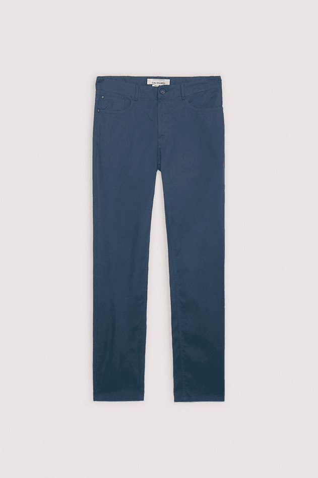 TRUSSARDI pantalone slim fit uomo blue navy - 6