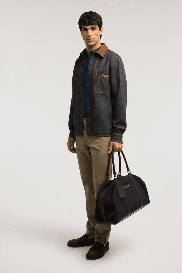 TRUSSARDI pantalone slim fit uomo dark green - 5