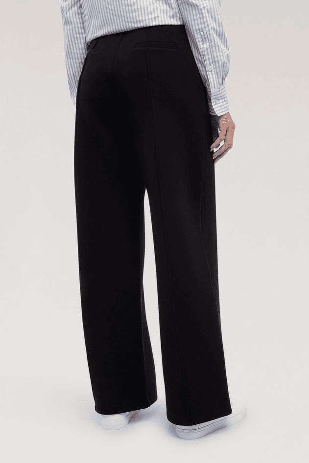 TRUSSARDI pantalone in scuba donna nero - 4
