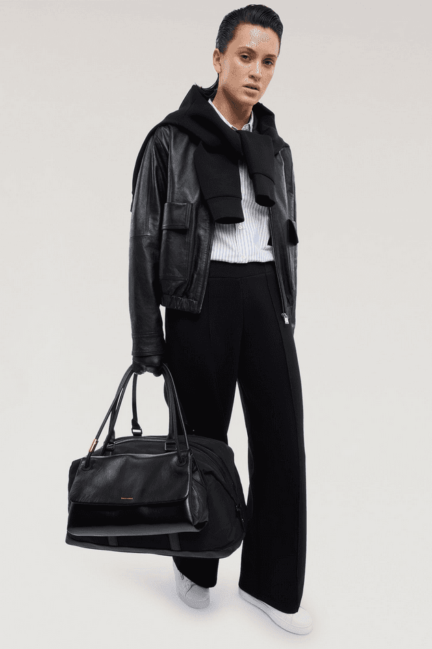 TRUSSARDI pantalone in scuba donna nero - 5