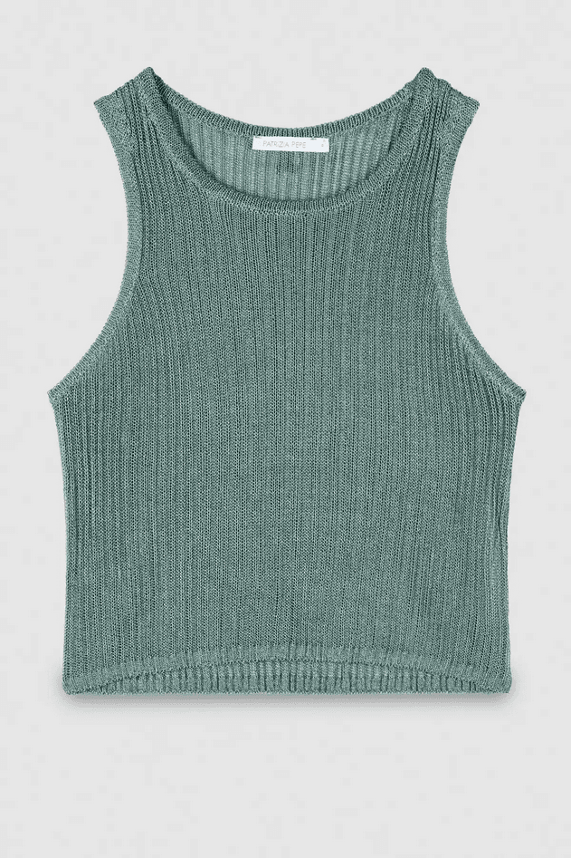 PATRIZIA PEPE top donna verde - 5