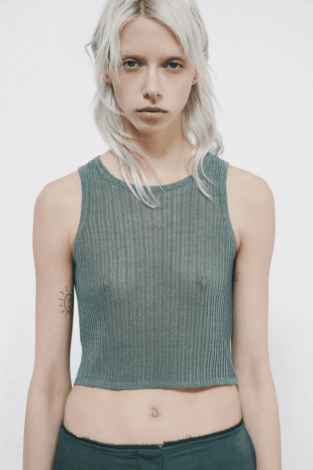 PATRIZIA PEPE top donna verde - 2