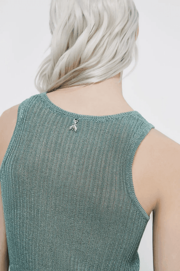PATRIZIA PEPE top donna verde - 3