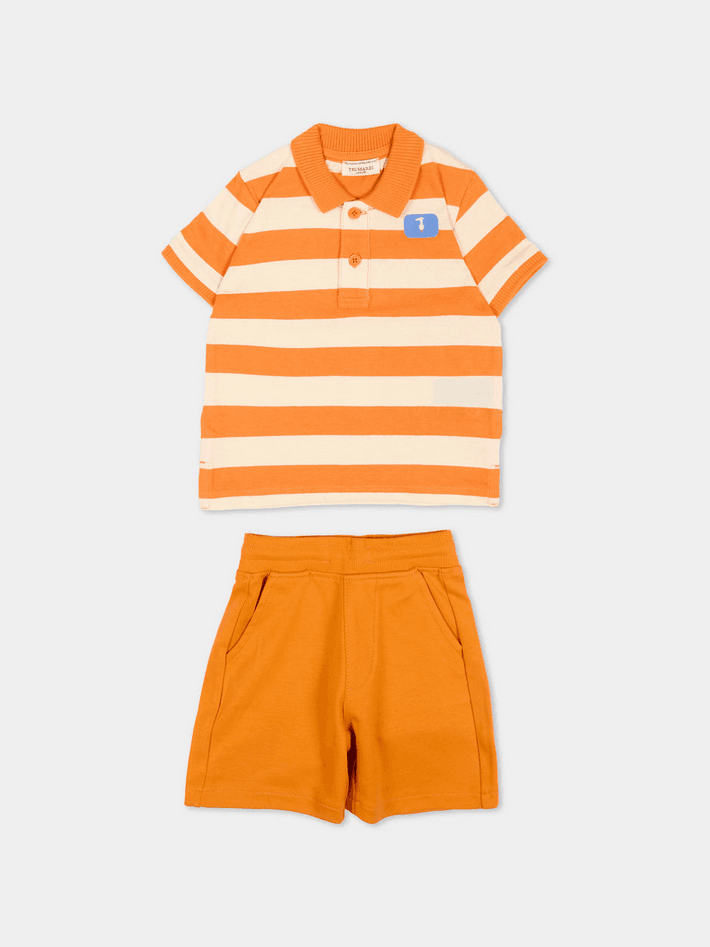 TRUSSARDI set bambino arancione - 3