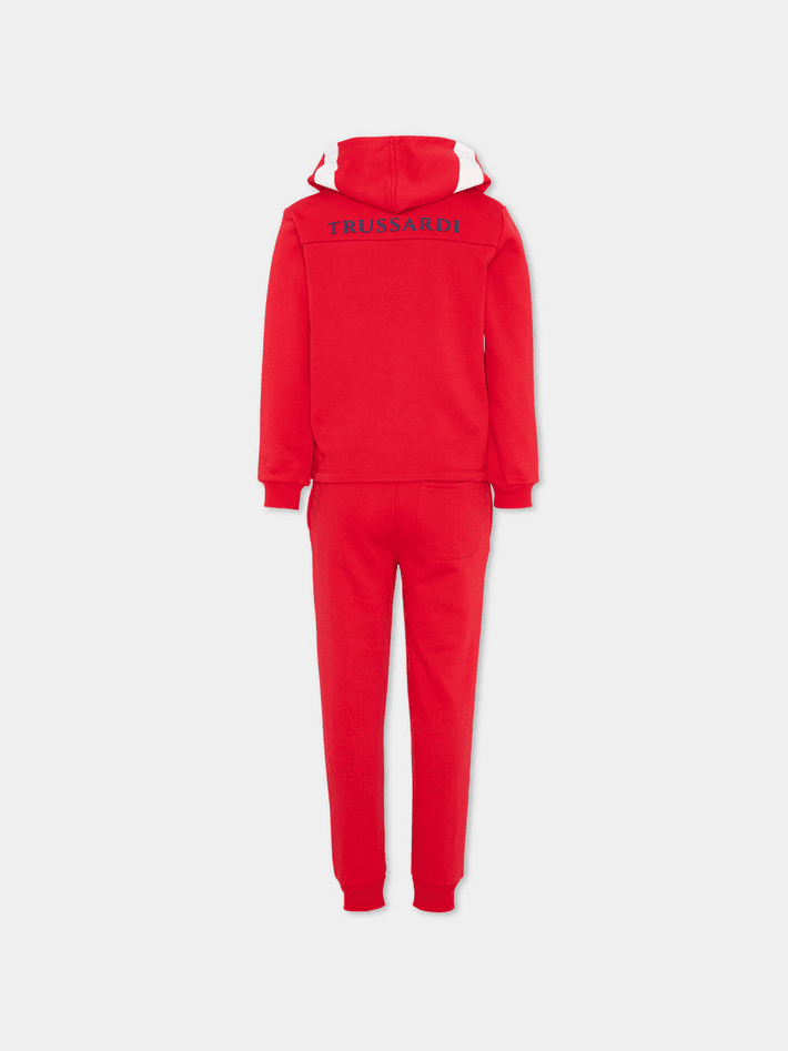 TRUSSARDI tuta bambino rossa - 2